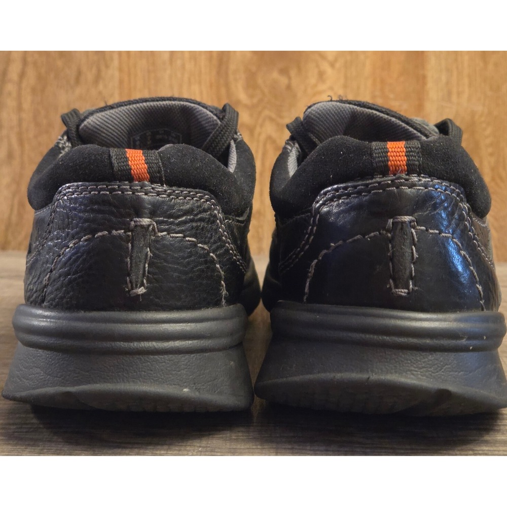 Clarks Collection‎ Cotrell Edge Leather Lace Up Shoes Mens Size 7 Black - Picture 4 of 10